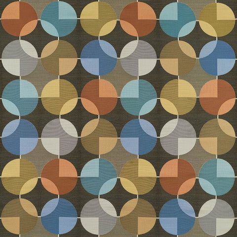 Arc-Com Fabrics Upholstery Fabric Geometric Design Compass Moss Toto Fabrics