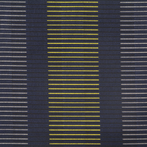 Anzea Textiles Concierge Reservations Striped Blue Upholstery Fabric