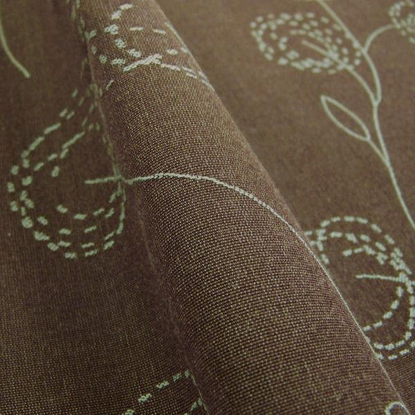 CF Stinson Upholstery Fabric Crypton Cottonwood Chocolate Mint Toto Fabrics