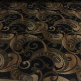 Swavelle Mill Creek Cowell Jet Paisley Brown Upholstery Fabric