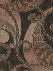Upholstery Fabric Paisley Scroll Design Cowett Pesto Toto Fabrics