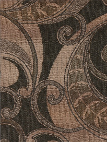 Upholstery Fabric Paisley Scroll Design Cowett Pesto Toto Fabrics