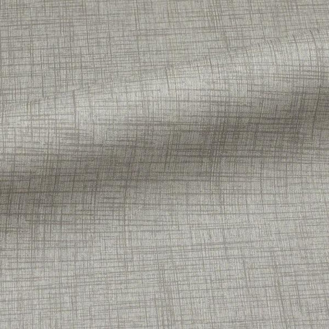Fabric Remnant of CF Stinson Criss Cross Graystone Upholstery Vinyl