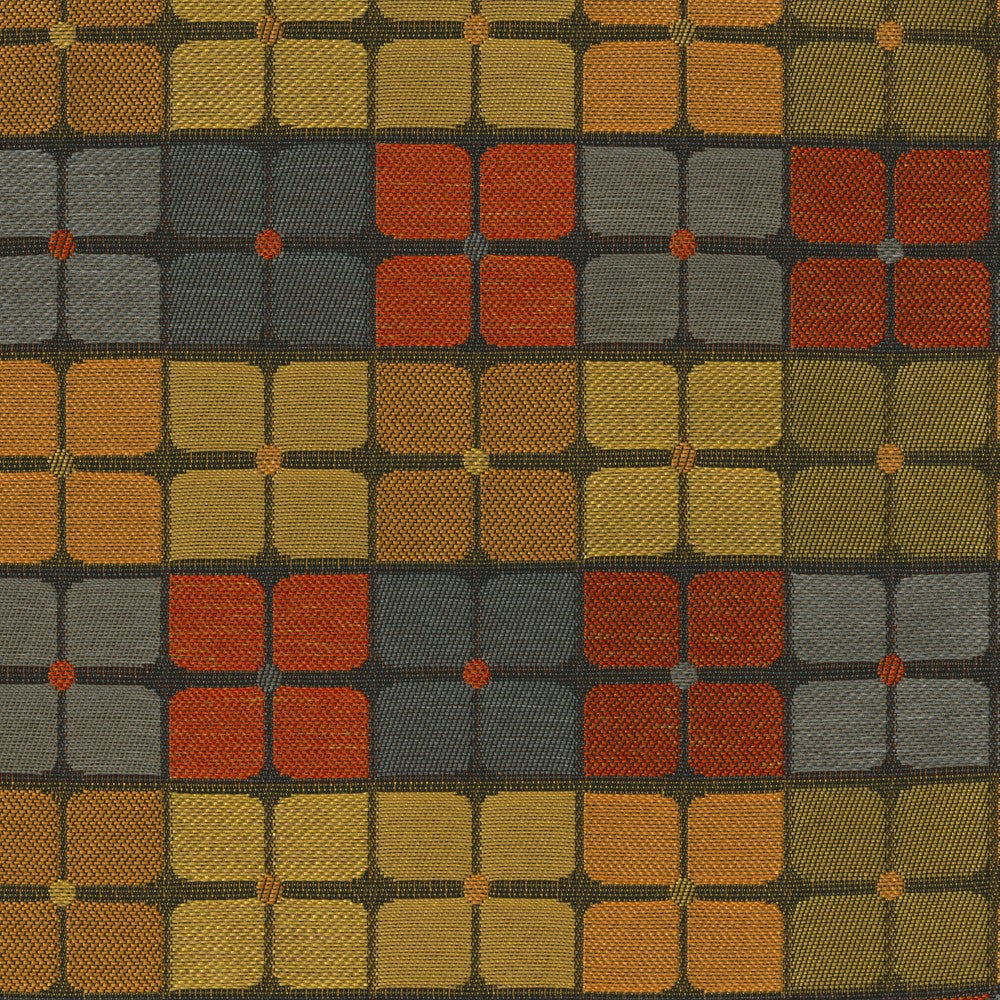 Upholstery Fabric Colorful Geometric Cross Court Autumn Toto Fabrics