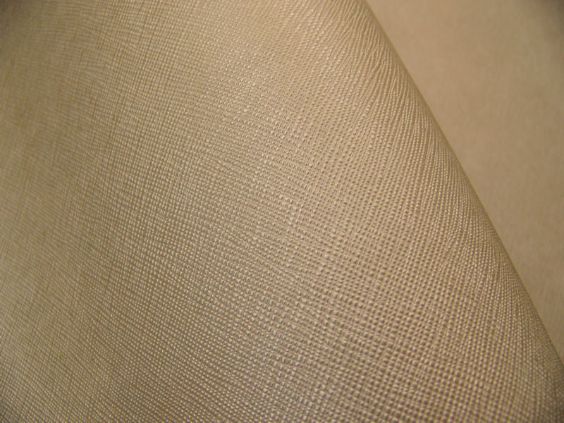 Fabric Remnant of Designtex Crosshatch Platinum Upholstery Vinyl