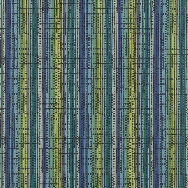 Architex Crossover Beryl Stripe Green Upholstery Fabric