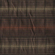 Crusader Chestnut Rectangle Grid Brown Upholstery Fabric