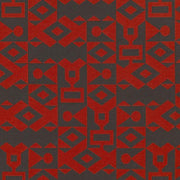 Momentum Textiles Upholstery Fabric Geometric Design Cryptic Crimson Toto Fabrics