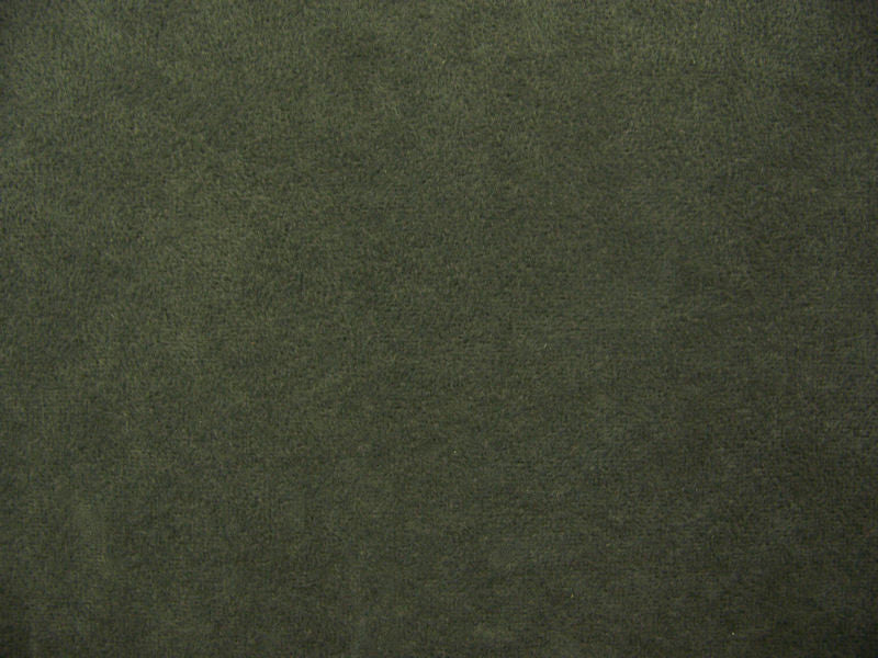Remnant of Crypton Suede Pine Needle Green Upholstery Fabric