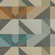 Arc-Com Crystal Smoke Geometric Grey Upholstery Fabric
