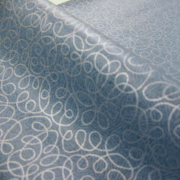 Upholstery Curlicue Azure Toto Fabrics Online