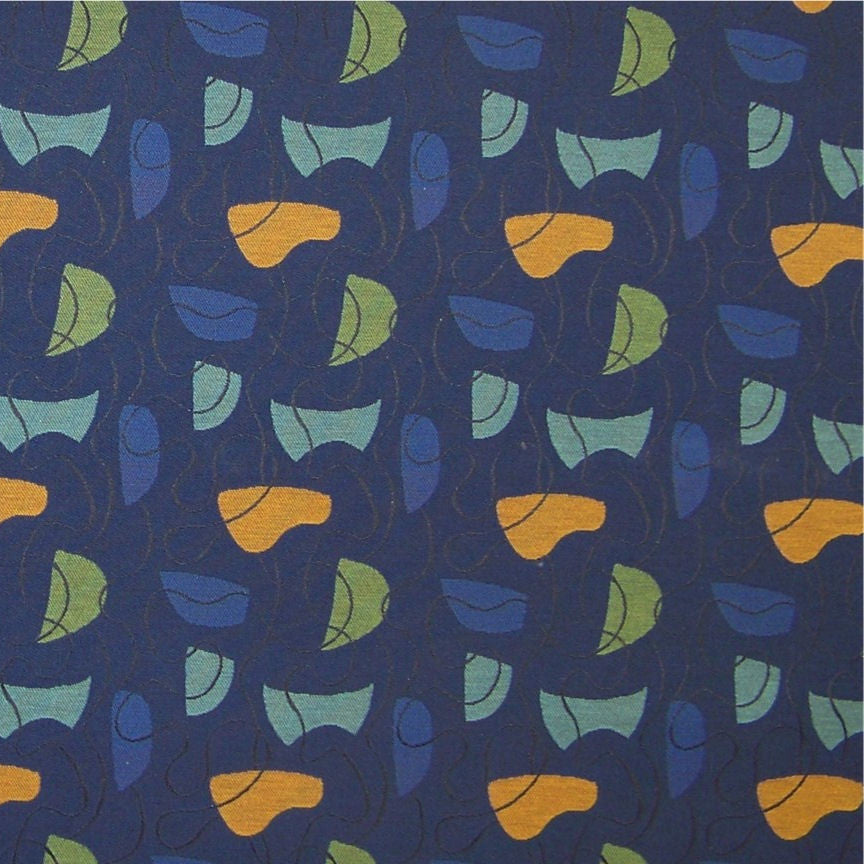 CF Stinson Upholstery Fabric Modern Geometric Curves Ahead Spin