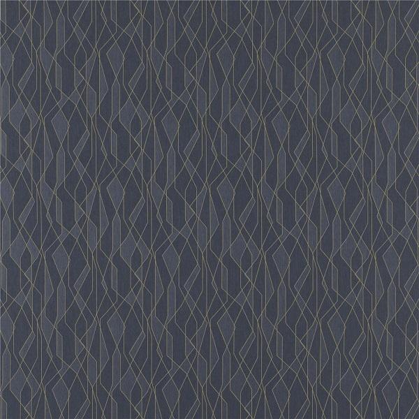 Architex Cutting Edge Amparo Abstract Blue Upholstery Fabric