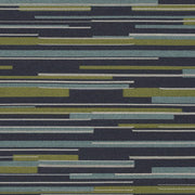 Designtex Upholstery Fabric Blue Geometric Stripe Dart Sapphire Toto Fabrics