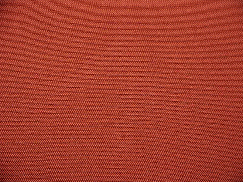 Davo Poppy Foam Back Mini Herringbone Red Upholstery Fabric