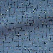 CF Stinson Upholstery Fabric Geometric Deflection Cobalt Toto Fabrics