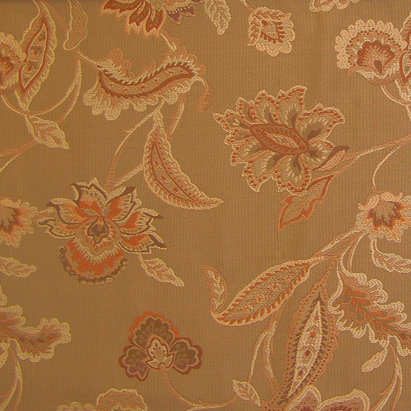 Upholstery Fabric Embroidered Jacobean Dellbrook Antique Toto Fabrics