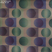 CF Stinson Upholstery Fabric Remnant Dodgeball Rocket Carom