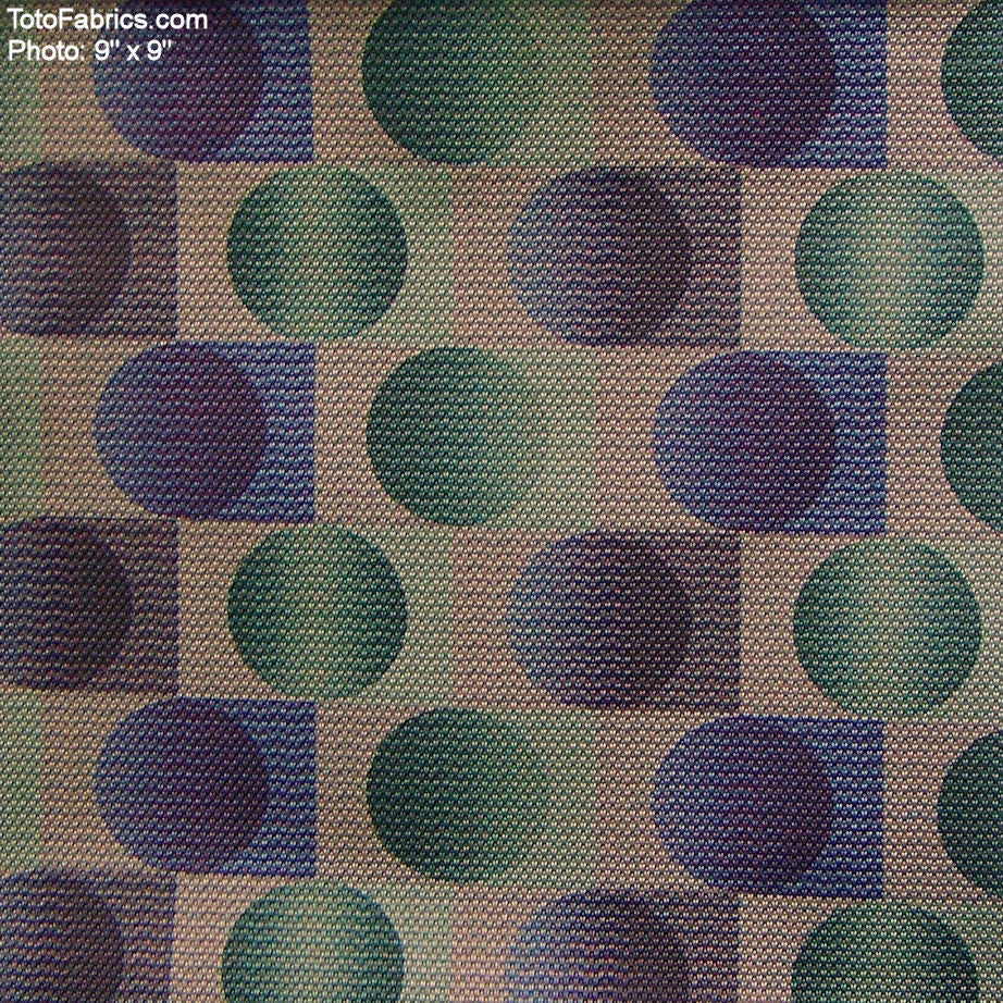 CF Stinson Upholstery Fabric Remnant Dodgeball Rocket Carom