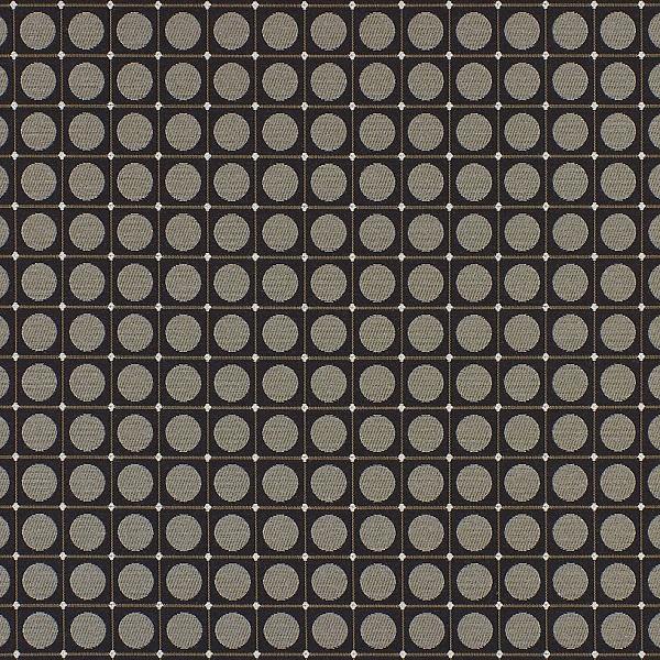 HBF Dot Grid Black And White Geometric Upholstery Fabric