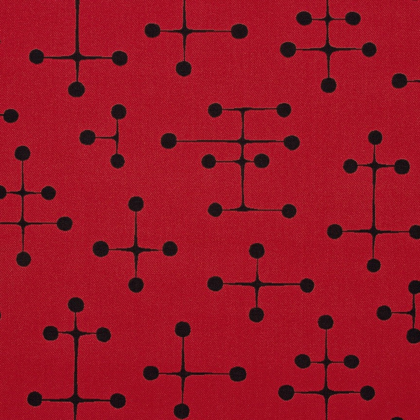 Upholstery Dot Red Toto Fabrics Online