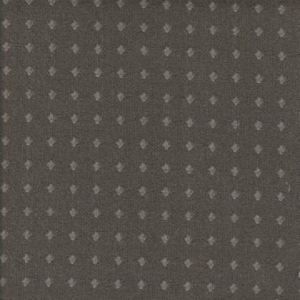 Dots Slate Durable Wool Grey Upholstery Fabric