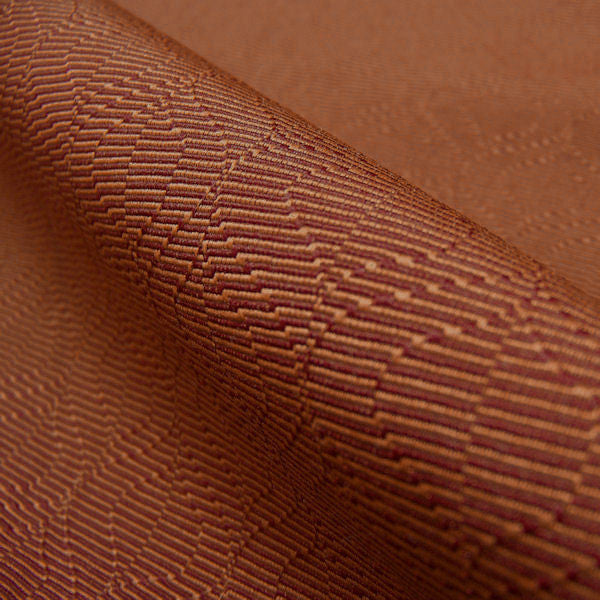 Upholstery Fabric Striped Ogee Droplet Rhubarb Toto Fabrics