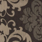 Upholstery Fabric Damask Dumfries Chocolate Toto Fabrics