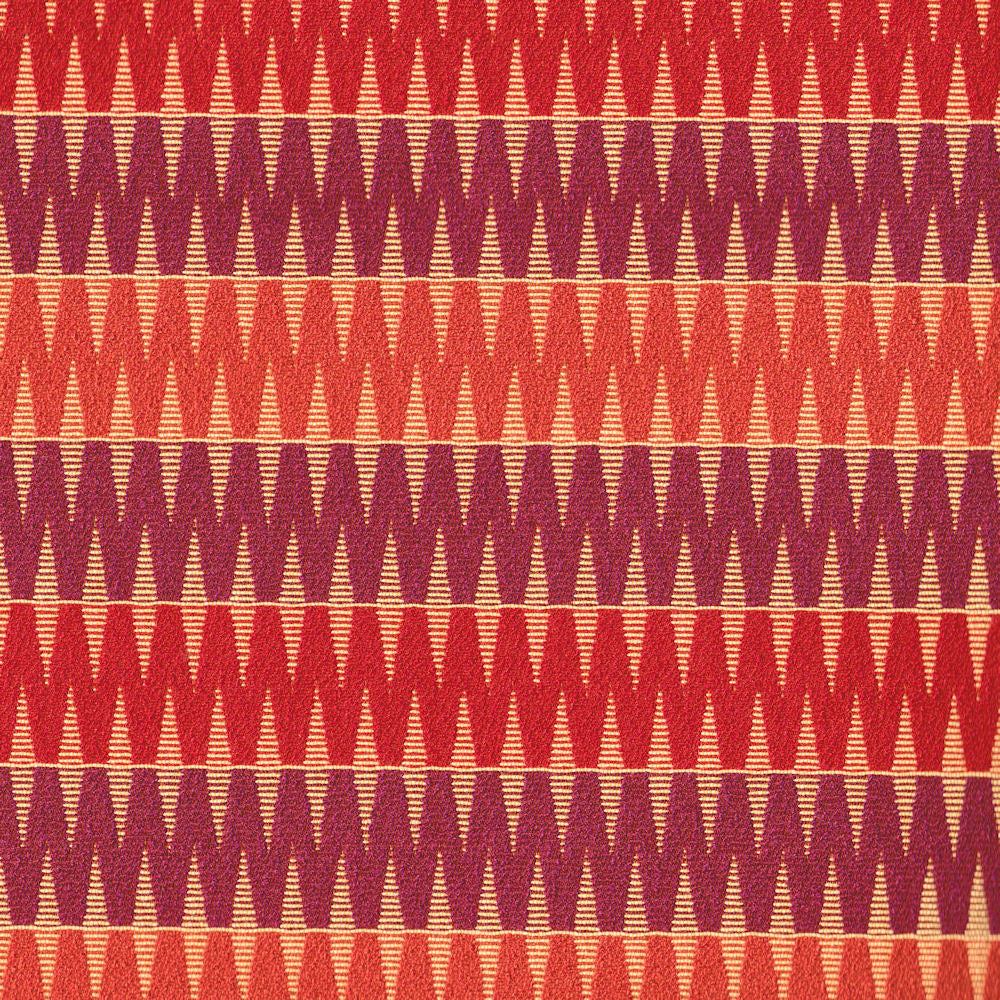 Knoll Textiles Upholstery Fabric Colorful Zig-Zap Stripe Durand Azalea Toto Fabrics