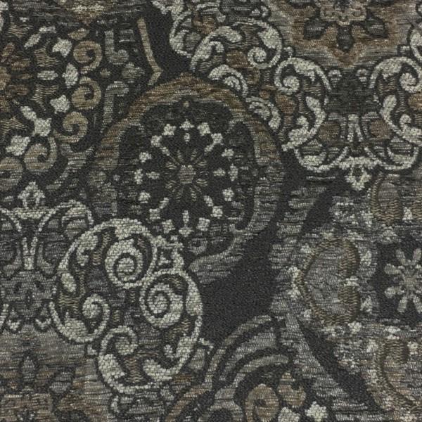 Swavelle Mill Creek Durham Putty Tapestry Gray Upholstery Fabric