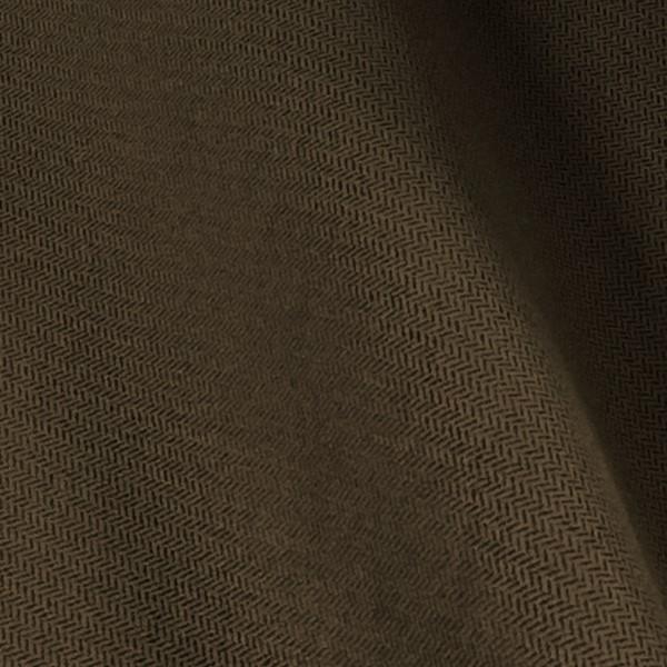 Echo Cappuccino Herringbone Faux Suede Brown Upholstery Fabric
