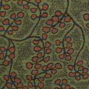 Remnant of Elderberry Seaweed Green Upholstery Fabric