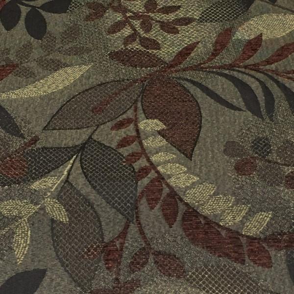 True Textiles Upholstery Fabric Botanical Enco Autumn Toto Fabrics