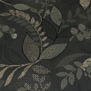 True Textiles Upholstery Fabric Botanical Enco Gunmetal Toto Fabrics
