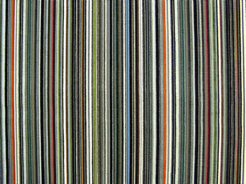 Epingle Stripe Lead Paul Smith Designer Chenille Upholstery Fabric