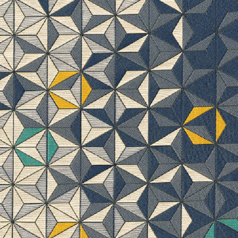 Brentano Fabrics Upholstery Fabric 3D Geometric Design Equinox HydraUpholstery Fabric 3D Geometric Design Equinox Hydra Toto Fabrics