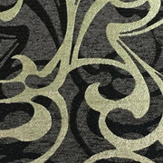 True Textiles Upholstery Fabric Modern Design Escape Charcoal Toto Fabrics