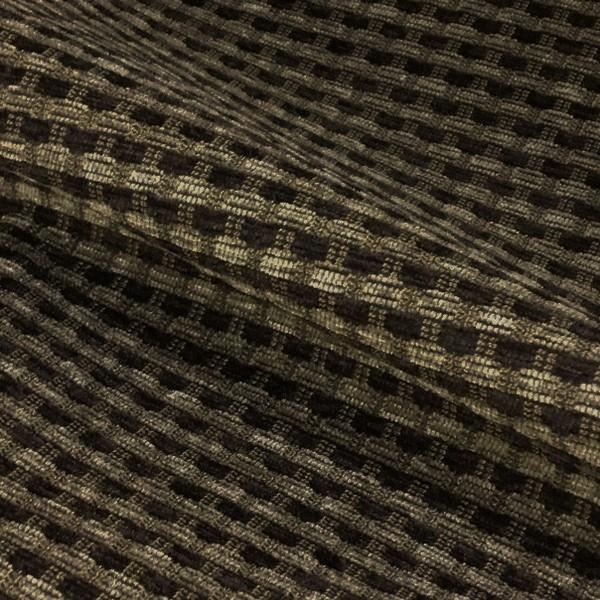 Swavelle Mill Creek Estrella Malt Small Check Brown Upholstery Fabric
