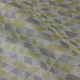 CF Stinson Euclid Yarrow Geometric Gold Upholstery Fabric