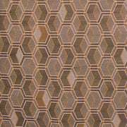 Upholstery Fabric Hexagon  Facet Stone Toto Fabrics