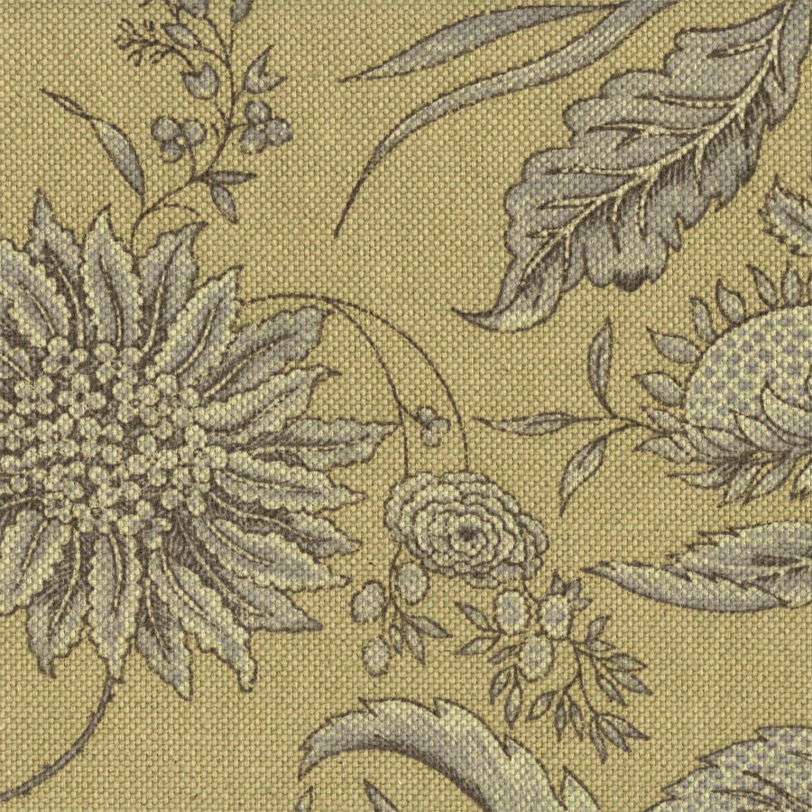 Upholstery Fabric Attractive Floral Fanciful Ironstone Toto Fabrics