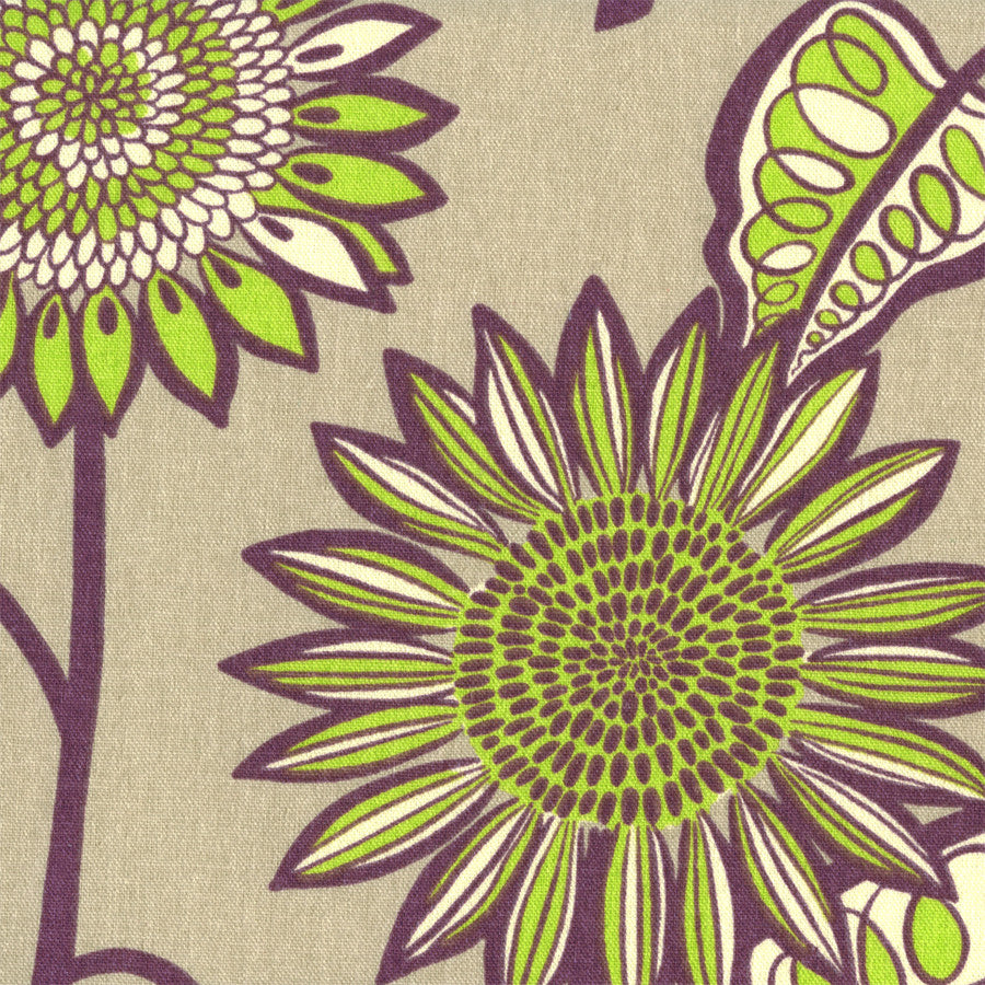 Upholstery Fabric Bold Floral Print Farmers Market Plum Toto Fabrics