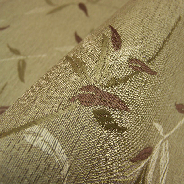 Upholstery Fabric Neutral Botanical Farris Coriander Toto Fabrics