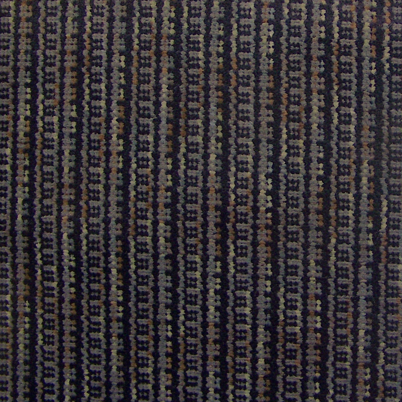 Upholstery Fabric Geometric Stripe Chenille Fireside Storm Toto Fabrics