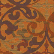 Upholstery Fabric Crypton Large Scale Scroll Flourish Grecian Clay Toto Fabrics