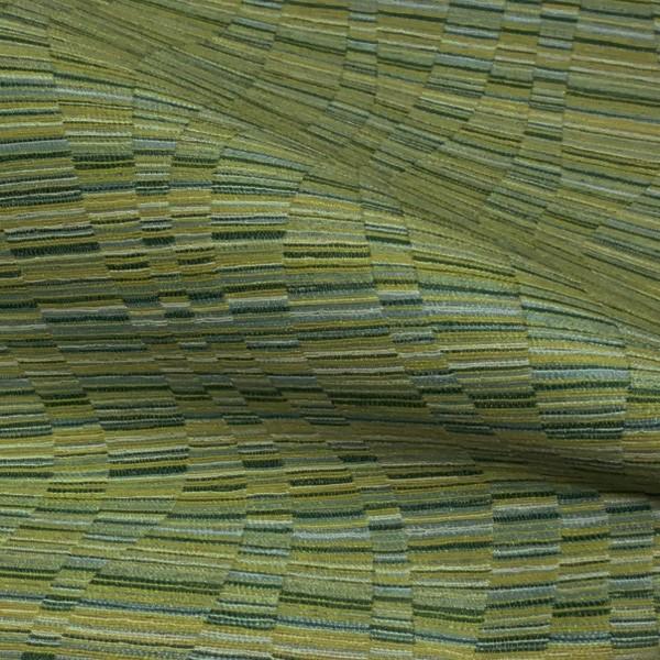 Momentum Flow Keylime Stripe Green Upholstery Fabric