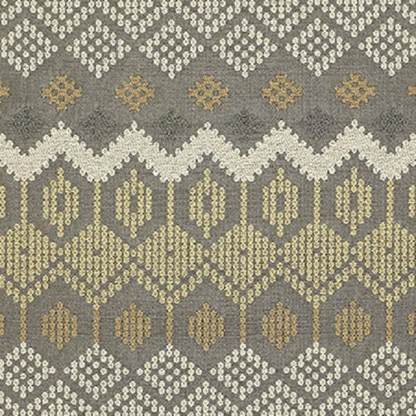 Sina Pearson Folklore 455 Till Modern Gray Upholstery Fabric