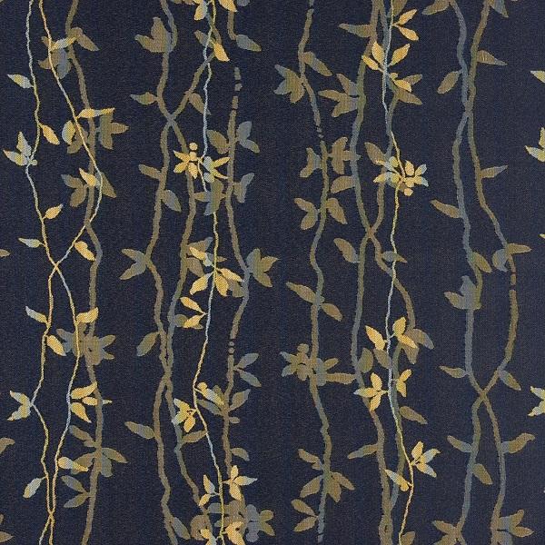 Arc-Com Fabrics Upholstery Fabric Botanical Design Crypton Forsythia Midnight Toto Fabrics