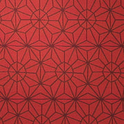 D.L. Couch Galaxy Redshift Geometric Red Upholstery Fabric