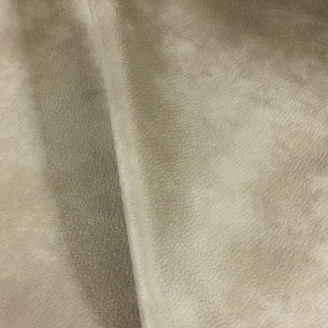 Gavyn Coffee Textured Faux Suede Beige Upholstery Fabric